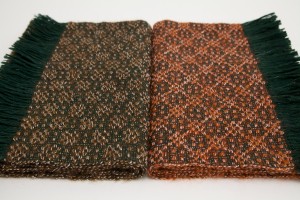 柄織りマフラー2